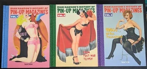Dian Hanson's History Of Pin-up Magazines Taschen 3x Books Slipcase Hardcase C - Picture 1 of 2