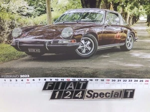 FIAT  124- EMBLEMA FIAT 124 SPECIAL T IN METALLO - Bild 1 von 3