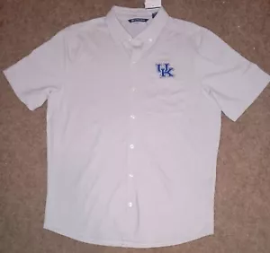 Uiversity of Kentucky Wildcats Cutter & Buck Herren Button Down Hemd Grau Größe M - Bild 1 von 5