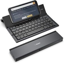 Folding Keyboard,Geyes Portable Travel Foldable Bluetooth Keyboard for Iphone 12