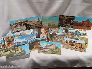 LOTE MIXTO de 47 postales de colección - UN BUILDING EGYPT INGLATERRA PUERTO RICO VEGAS - Imagen 1 de 5