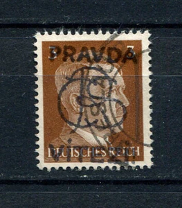 Czecheslovakia : Revolutionary Overprint - local overprint 1945 - PRAGUE - used - Picture 1 of 2