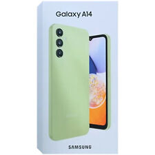 Samsung Galaxy A14 4G/LTE Light Green 128GB + 4GB Dual-Sim Unlocked SIMFree NEW