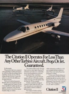 Cessna Citation II 1991 avión anuncio 10/8/2023e - Imagen 1 de 1