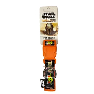 "Star Wars ""This Is The Way"" Cuello para Mascota Talla Grande 16-26" Ajustable NUEVO Disney - Imagen 1 de 6