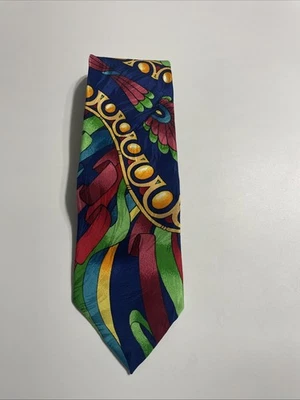 Corbata de seda para hombre Rush Limbaugh No Boundaries Collection psicodélica 59"x3,5 Foto 1 de 4