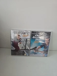 A View To A Kill 007 And Die Another Day DVD Brand New Sealed Roger Moore - Picture 1 of 2
