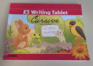 Abeka K5 Writing Tablet Manuscript Second Edition - Blank - Picture 1 of 4