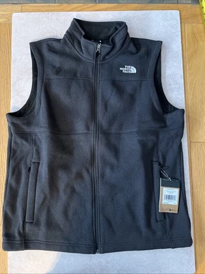 Chaleco de hombre The North Face XL con cremallera Gordon Lyons. Negro $90 Nuevo con etiquetas Foto 1 de 4