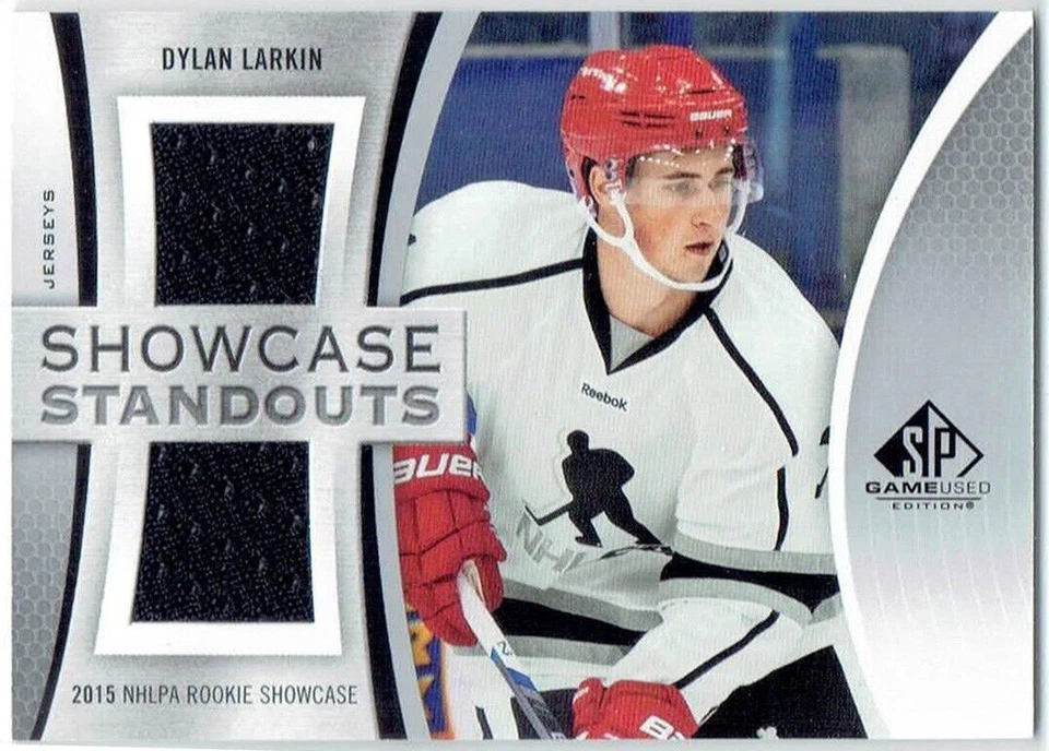 2019-20 UD SP Game Used Showcase Standouts Jersey DYLAN LARKIN #SS-DL Red Wings - Image 1 of 1