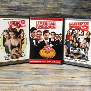 American Pie DVD Movie American Pie 2 American Wedding Lot of 3 - Picture 1 of 17