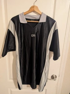 NINTENDO DS Promo Trikot Vintage Herren Gr. Large schwarz/grau DS bestickt Shirt - Bild 1 von 4
