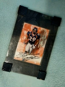 Vintage 🏈1999 SkyBox Premium #NNO Howard Griffith Autographics🏈 Framed - Picture 1 of 8