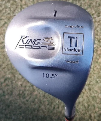 King Cobra Titanium Ti Oversize 1 Wood Driver 10.5° Graphite, R Flex, RH - Image 1 of 4