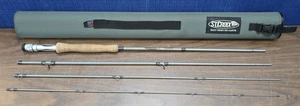 St Croix Bank Robber Streamer 4pc Fly Rod - 9ft 6wt - BR906.4 - Picture 1 of 18