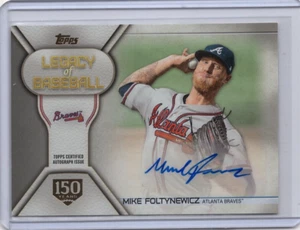 MIKE FOLTYNEWICZ MLB 2019 Topps Legacy of Baseball Auto 141/150 #LBA-MFO Card - Picture 1 of 2