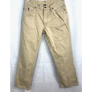 Polo uomo Ralph Lauren taglia 33 5 tasche kaki cotone beige logo pony - Foto 1 di 11