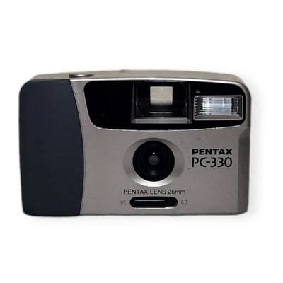 Pentax PC-330 35MM TESTED Vintage Point And Shoot Camera Pre-owned - Image 1 of 4