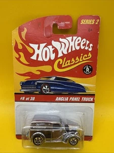 Hot Wheels Classics Series 2 Anglia Panel Truck 8/30 Chrome - Picture 1 of 5
