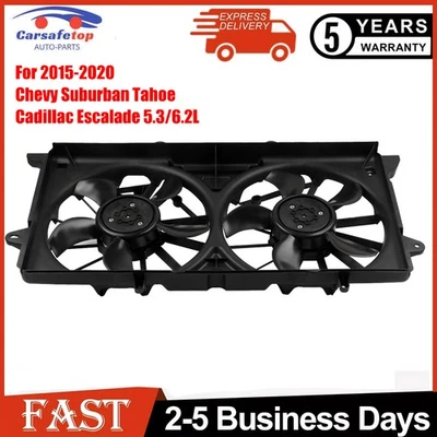 Radiator Cooling Fan For 14-18 Chevrolet Silverado 1500 GMC Sierra 1500 Tahoe .. Foto 1 de 4