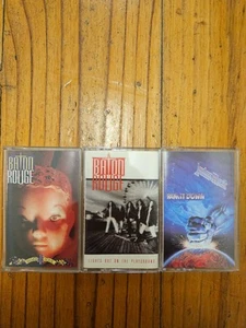 3 x ALBUMS BATON ROUGE Shake + BATON ROUGE Lights + JUDAS PRIEST CASSETTE TAPE - Picture 1 of 5