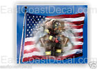 Firemen with Angel Decal Firefighter Decals WTC 911