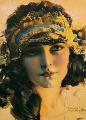 Boudoir Bandeau : Rolf Armstrong  :  PINUP : Art Suitable for Framing - Image 1 of 2