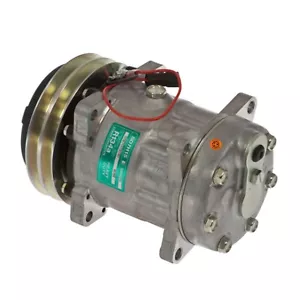 Massey Ferguson 6245 6255 6260 6265 6270 6280 Air Conditioning Compressor R134A - Picture 1 of 2