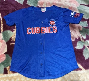 Victoria’s Secret PINK Chicago Cubs Baseball Jersey MLB Collection Womens XS🔥 - Picture 1 of 6