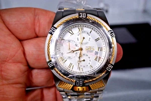 Orologio da polso uomo Invicta Bolt 29735 53 mm acciaio inox argento/oro NUOVO - Foto 1 di 8