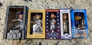 Dodgers SGA Bobbleheads lot 2022 Muncy Buehler Urias Hodges Gibson - Picture 1 of 1
