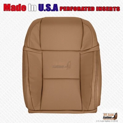 Cubierta de cuero perforada marrón para Lexus GS350 F-Sport 2016 2017 2018 para conductor Foto 1 de 4