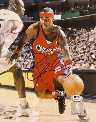 Quentin Richardson Signed Autographed Los Angeles Clippers 8x10 Photo PSA/DNA - Image 1 of 2