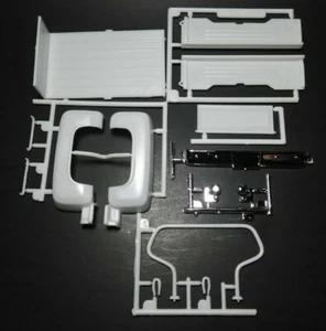 1976 Chevy Sport Pickup Truck 1/24 Bed Box Stepside Tailgate Roll Bar Model Part - Picture 1 of 4