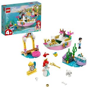 LEGO 43191 Disney Ariel’s Celebration Boat Building Kit (114 Pieces)