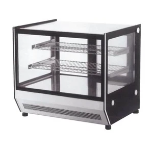 Bonvue Counter Top Square Glass Cold Food Display Fridge 1200x530x730mm - Picture 1 of 6