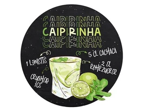 Wandtattoo Küche Caipirinha Rezept Wandsticker Party Wandaufkleber Wanddeko Bar - Bild 1 von 4