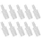 10 Pcs Plastic Hose Adapter Barb Reducer Fitting Connectors