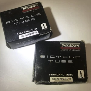 Blackburn Bicycle Tube Standard Tube 700X20-28/27X1 1/8 Old New Stock Lot Of 2 - Picture 1 of 8