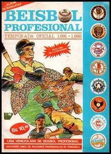 Venezuela Winter League 1991-92 Baseball Stickeralbum, Komplettsatz 264 Sticker - Bild 1 von 24