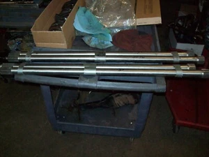 Winters solid titanium axles - 31/24 spline - 34 / 35.5 inches - Picture 1 of 4