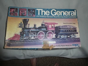 MPC "The General" 1:25 scale 4-4-0 American Wood Burning Steam Locomotive Model - Picture 1 of 4
