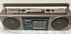 Vintage gebrauchter Aiwa Radio Kassettenspieler CMT J21 aus Japan M - Bild 1 von 6