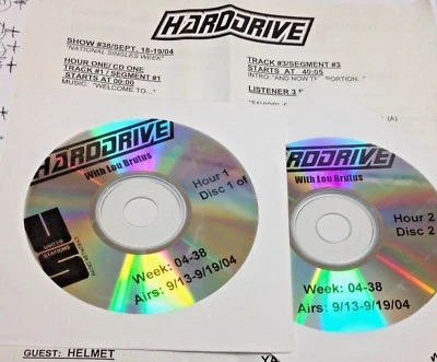 RADIO SHOW: HARDDRIVE 9/18/04 MARILYN MANSON;GUESTS: HELMET,LINKIN PARK,CHEVELLE - Image 1 of 3