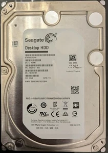 HARD DISK INTERNO 3,5" 6TB SEAGATE ST6000DX000 USATO IN OTTIMO STATO - Imagen 1 de 1