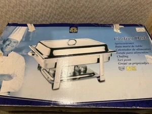 9L Chafing Dish Buffet Set Chafer Stainless Steel Party Catering Food Warmer Pan - Picture 1 of 1