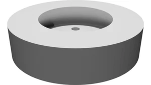 Oil Centrifuge Rotor 120mm for Motor Oil Separation Compatible 8mm Shaft - Picture 1 of 2