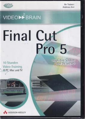 Final Cut Pro HD - Video-Training [DVD-ROM] Mac / Windows 2000 / Windows 98 / Li - Bild 1 von 2