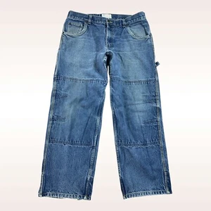 C.C. Filson Carpenter Jeans Herren 40x32 Blau Double Knee Workwear Denim - Bild 1 von 14