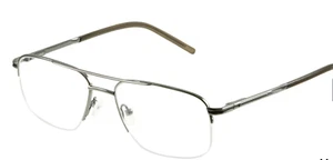 VIVA VV0301 J14 Gunmetal Metal Aviator Optical Eyeglasses Frame 54-17-140 VV RX - Picture 1 of 1